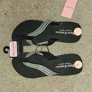 Juicy Couture Rhinestone Sandals